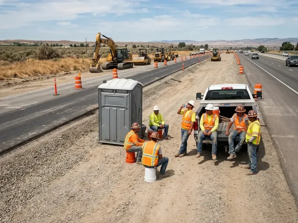 highway-road-construction-crew-007 — frequently asked questions, Porta Potty and Restroom Rentals in Templeton, CA